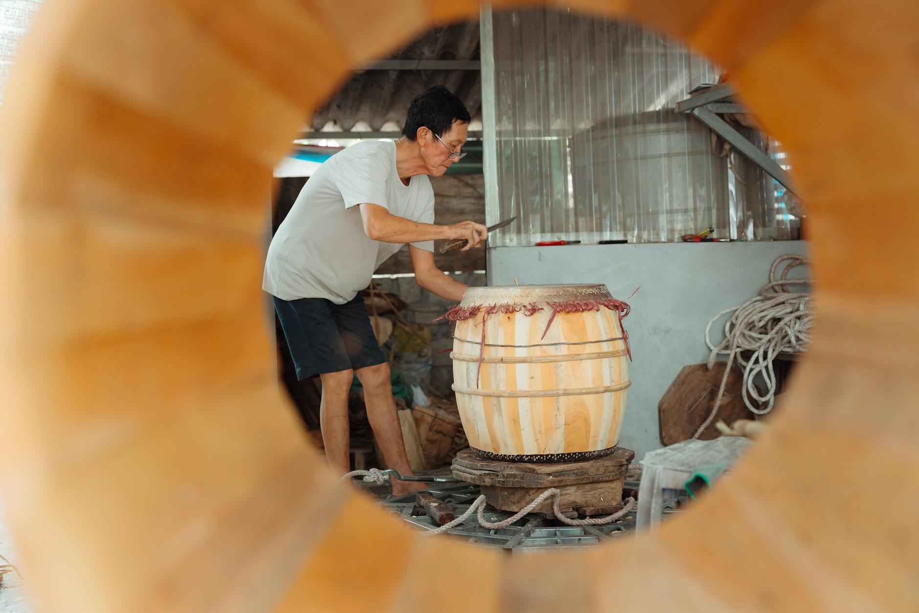 traditional craftsmanship workshop