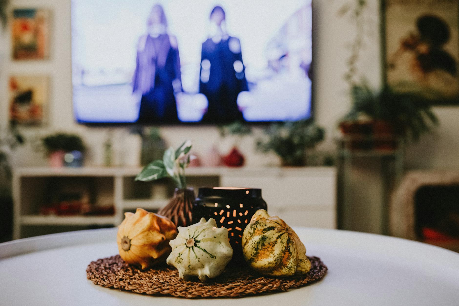 cozy autumn living room decor