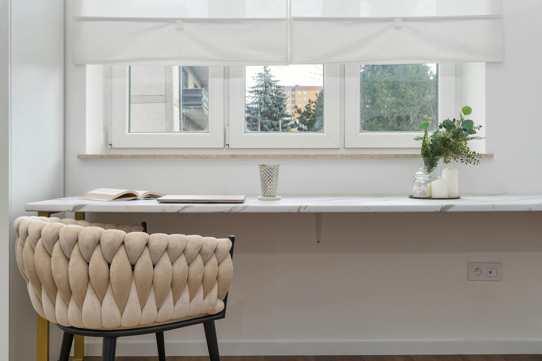 neat and organized workspace