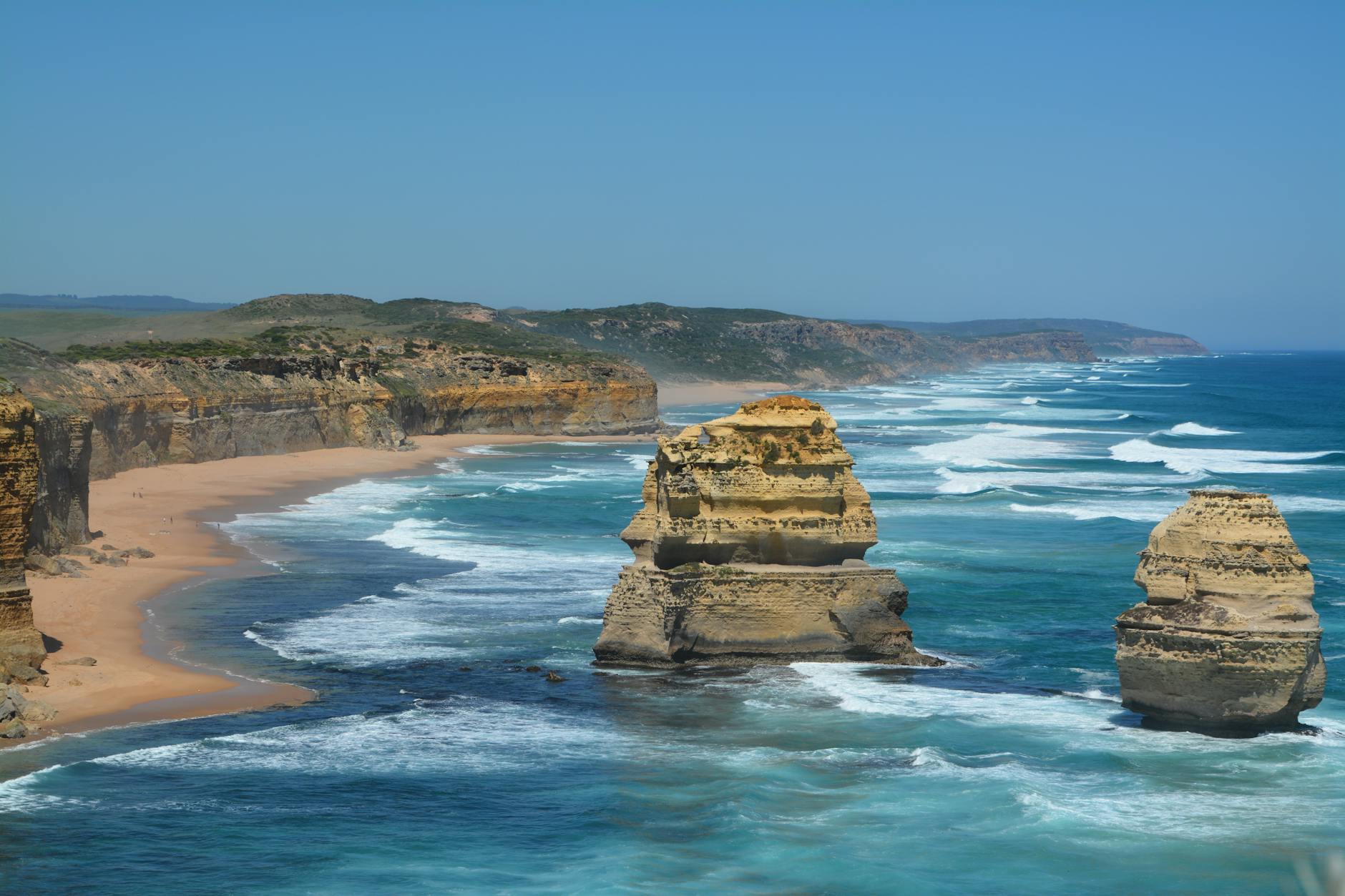 Great Ocean Road, Australia coastal scenery