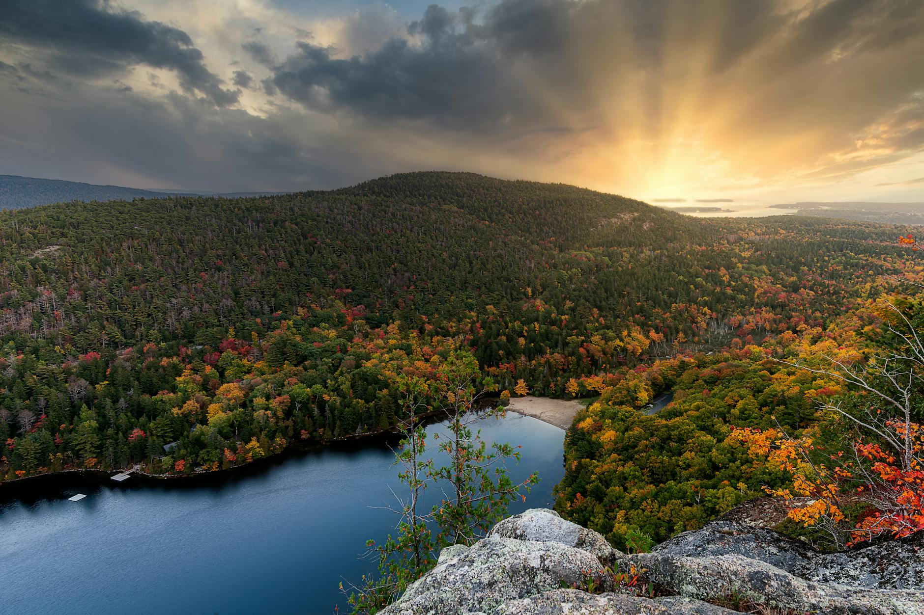 Acadia National Park sunrise view
