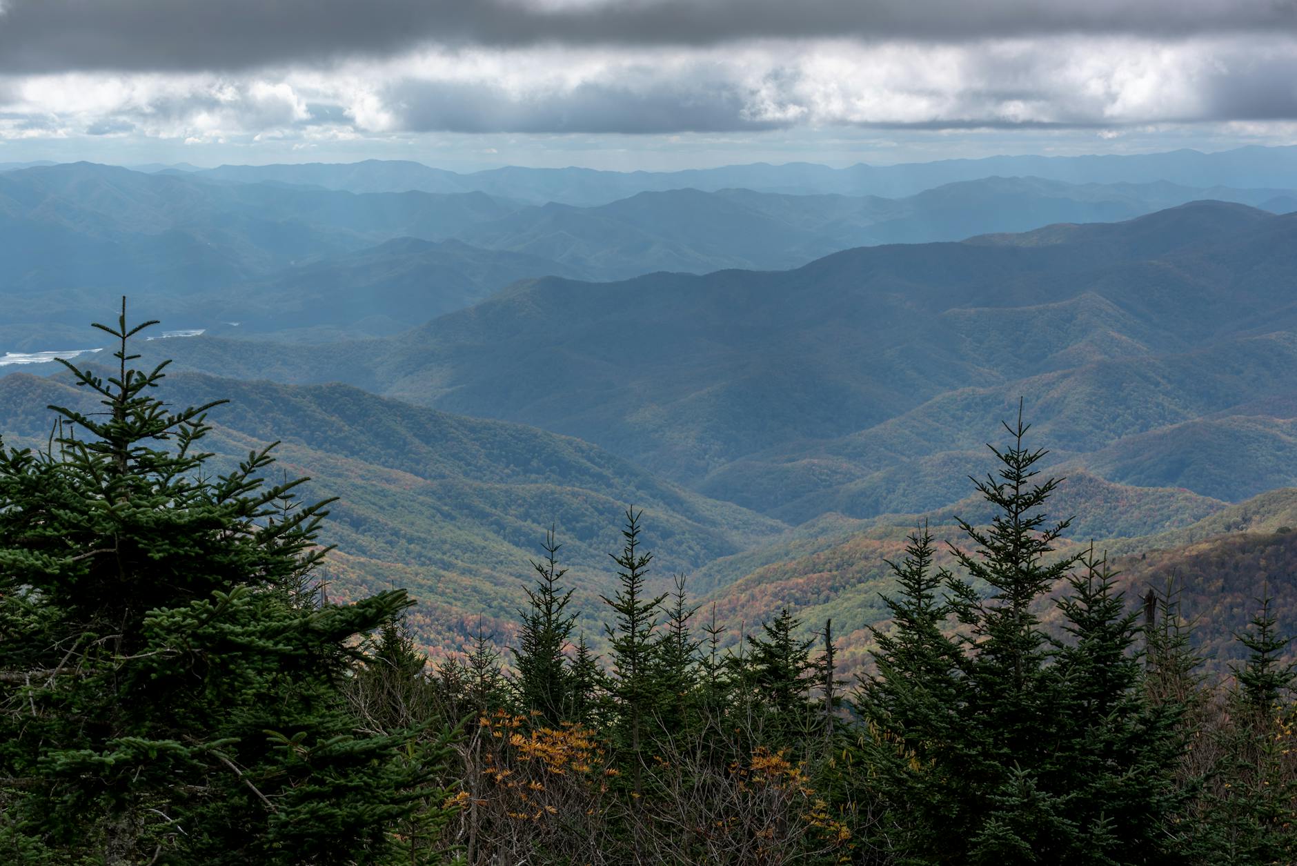 Appalachian Trail with hiking views