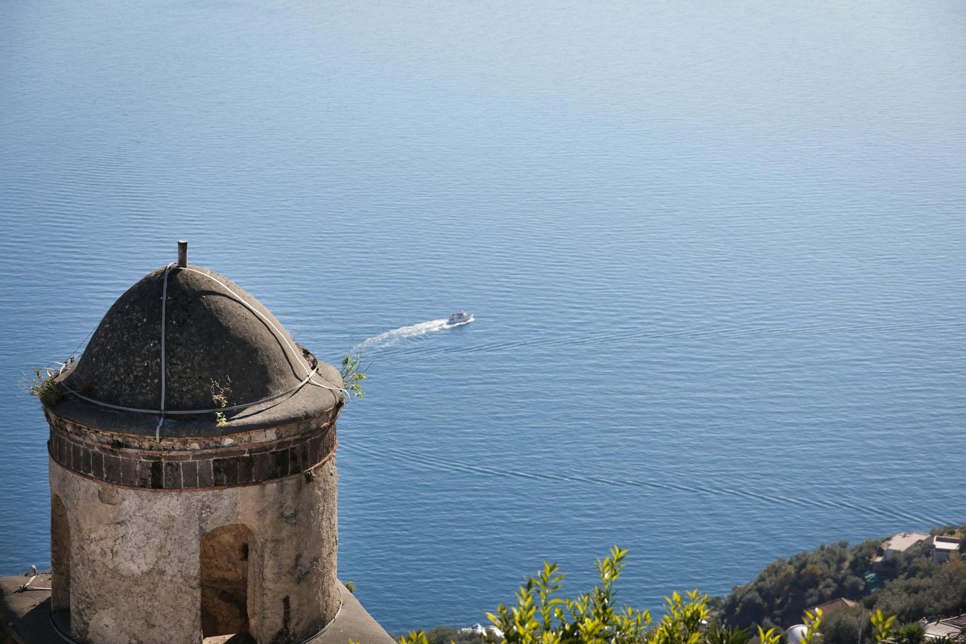 ocean view on the Amalfi Coast