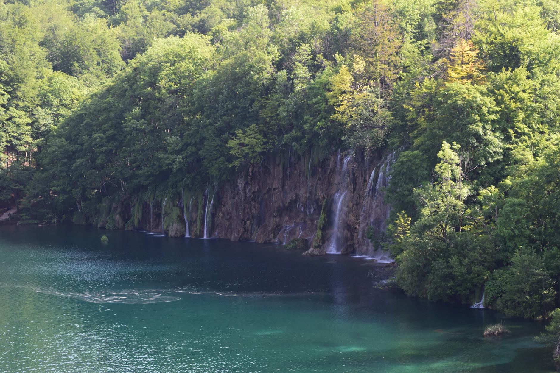 breathtaking views of Plitvice Lakes National Park, Croatia