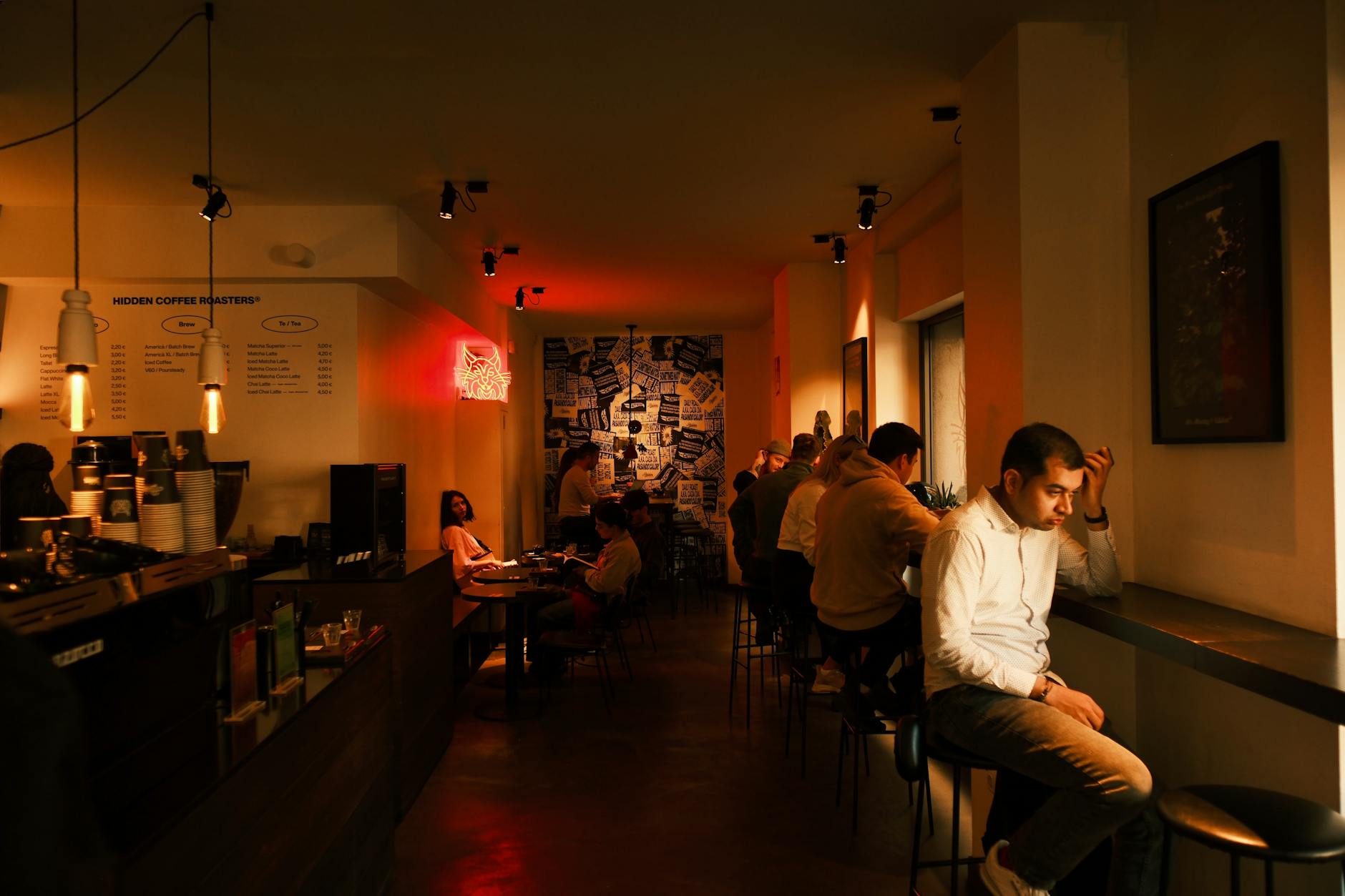 hidden café in Melbourne, Australia, cozy atmosphere