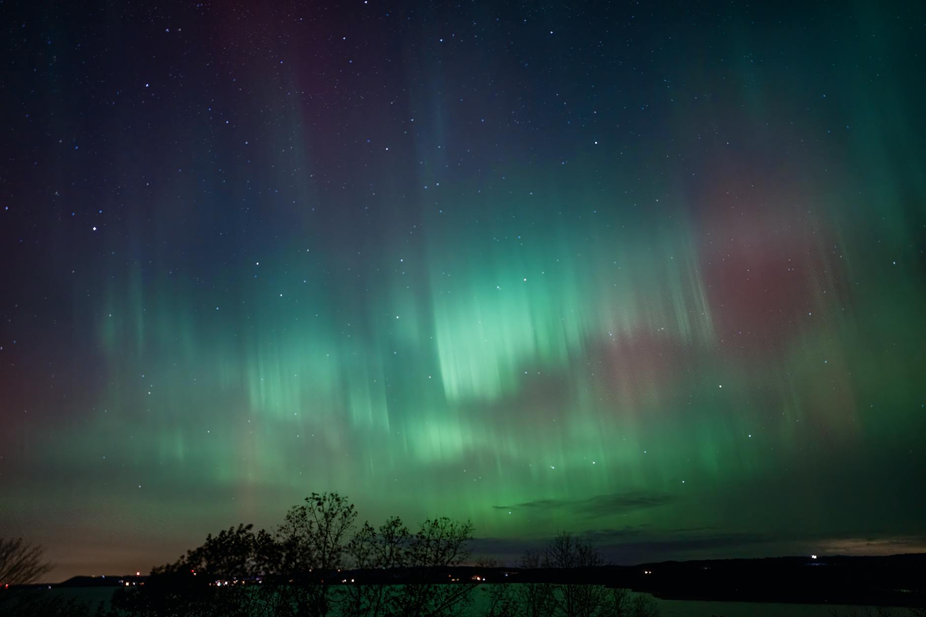 Aurora Borealis northern lights natural phenomenon