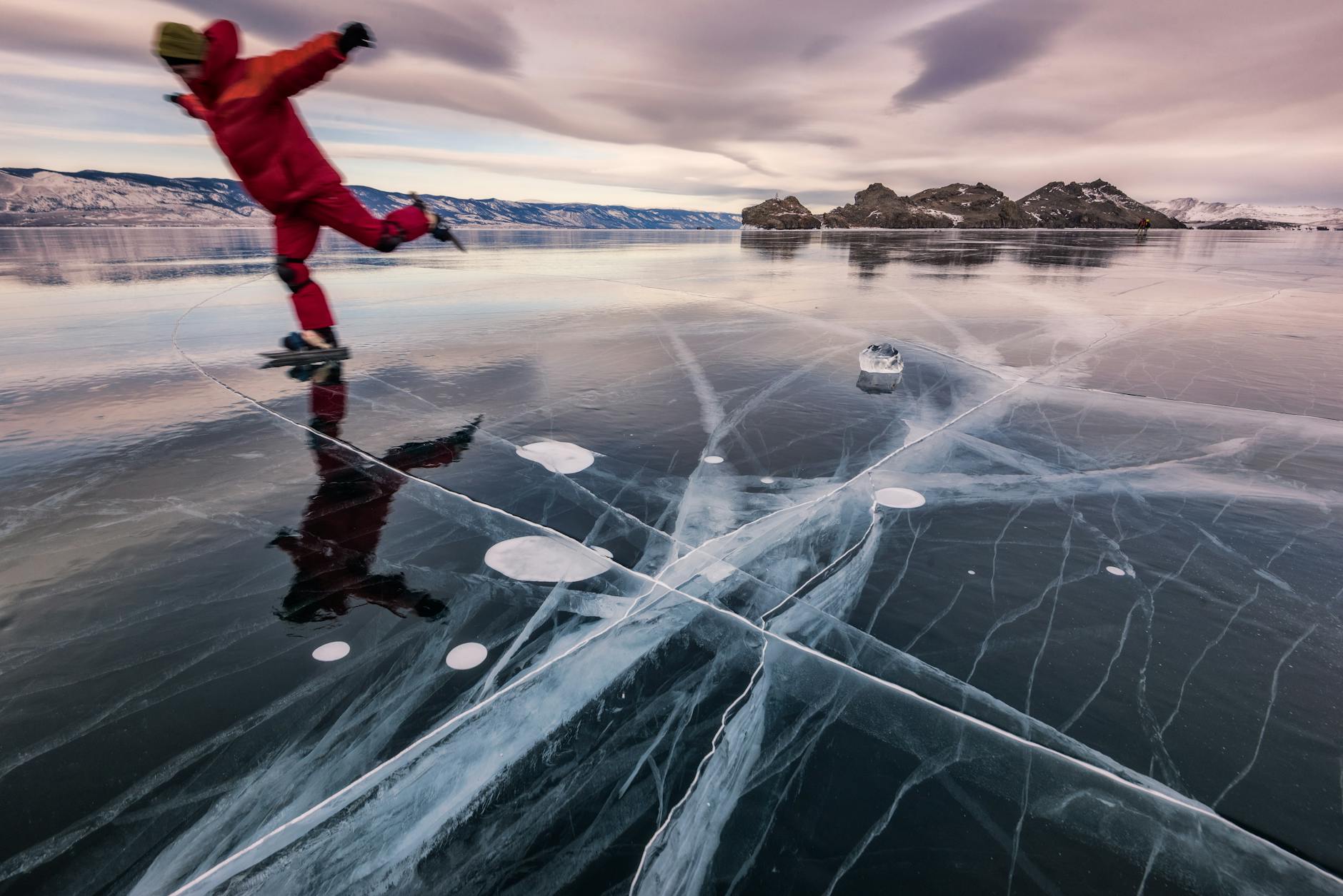 Lake Baikal, Russia, the deepest and oldest freshwater lake in the world