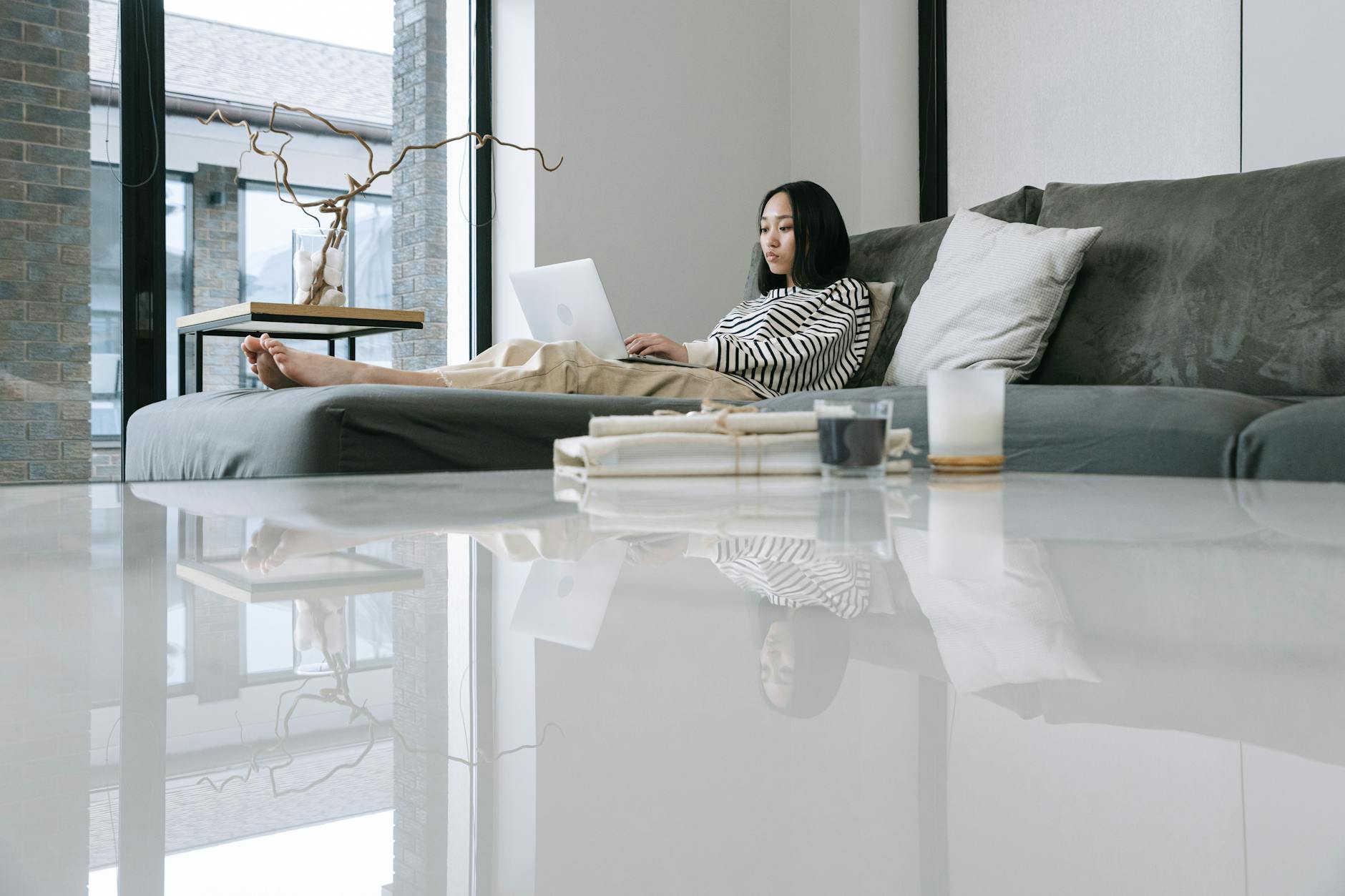 an individual enjoying nature, unplugging from technology