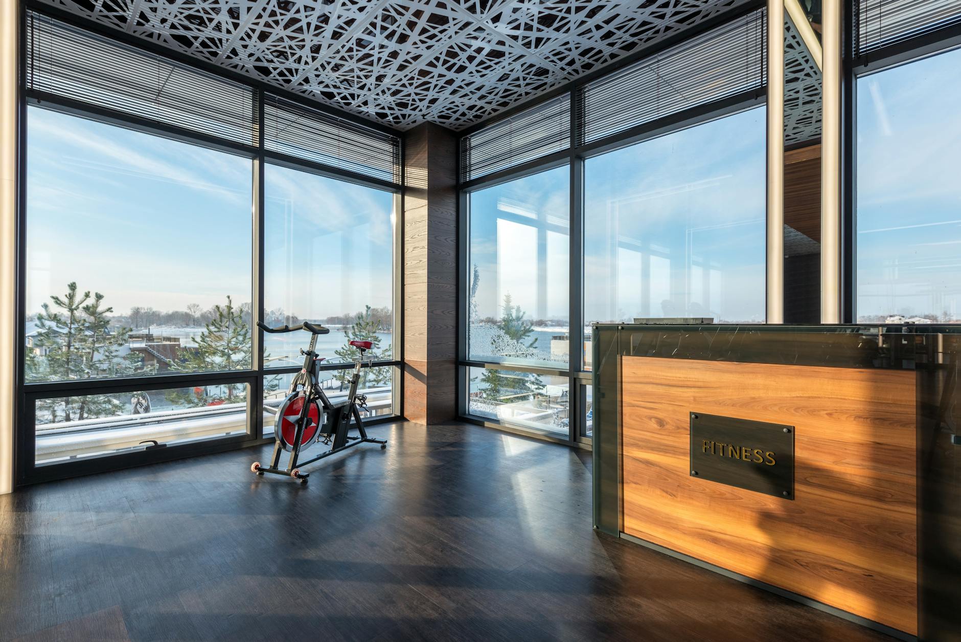 luxury gym interior design modern fitness space