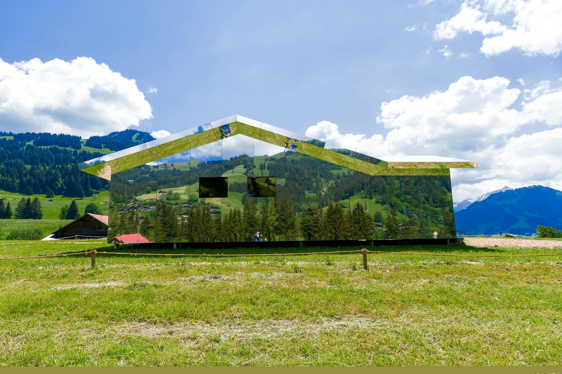 Swiss Alps mountain landscape