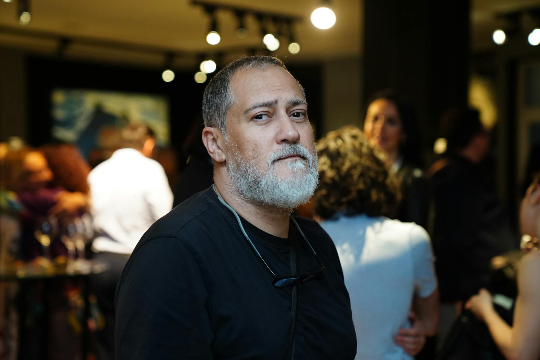 Fashion Week Afterparty People Networking