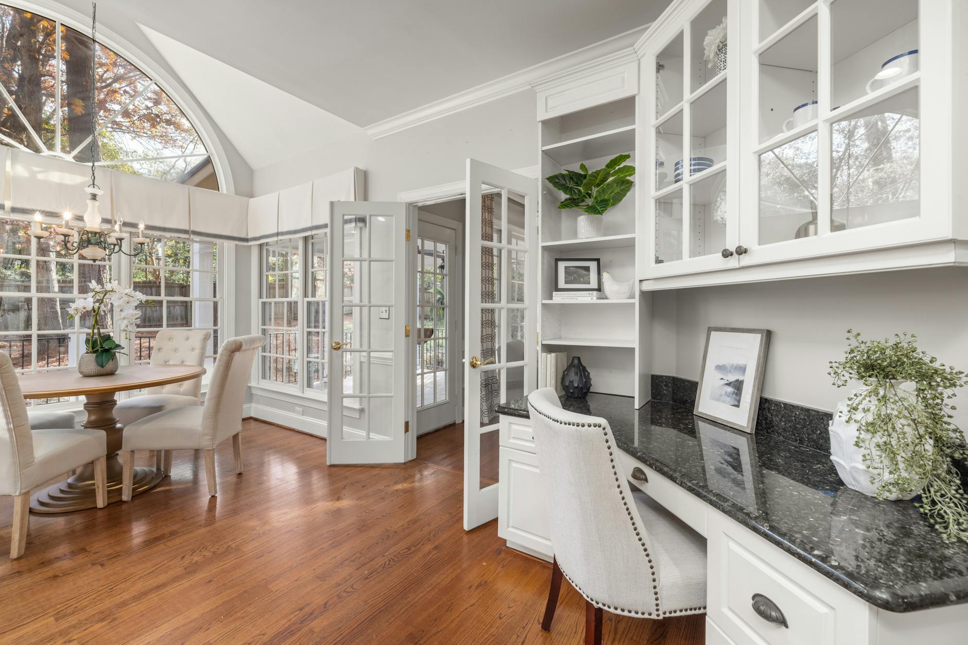 warm and inviting lit home interior