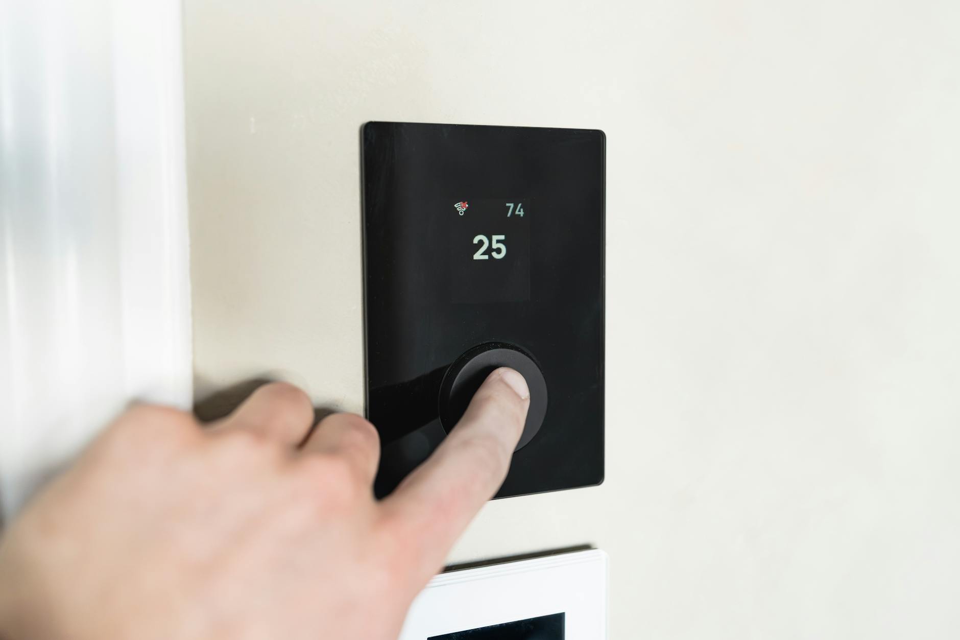 smart thermostat luxury home