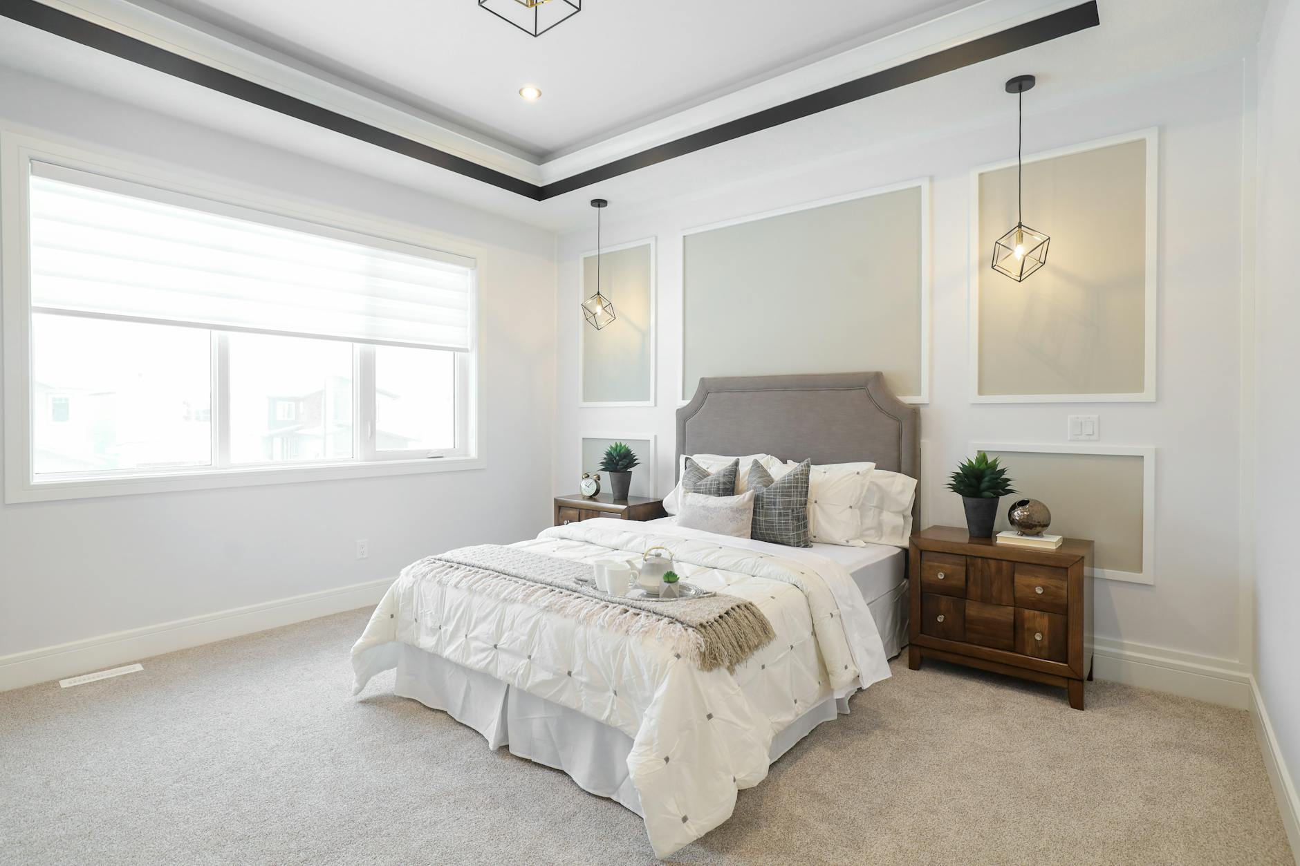 luxury bedroom staging design ideas