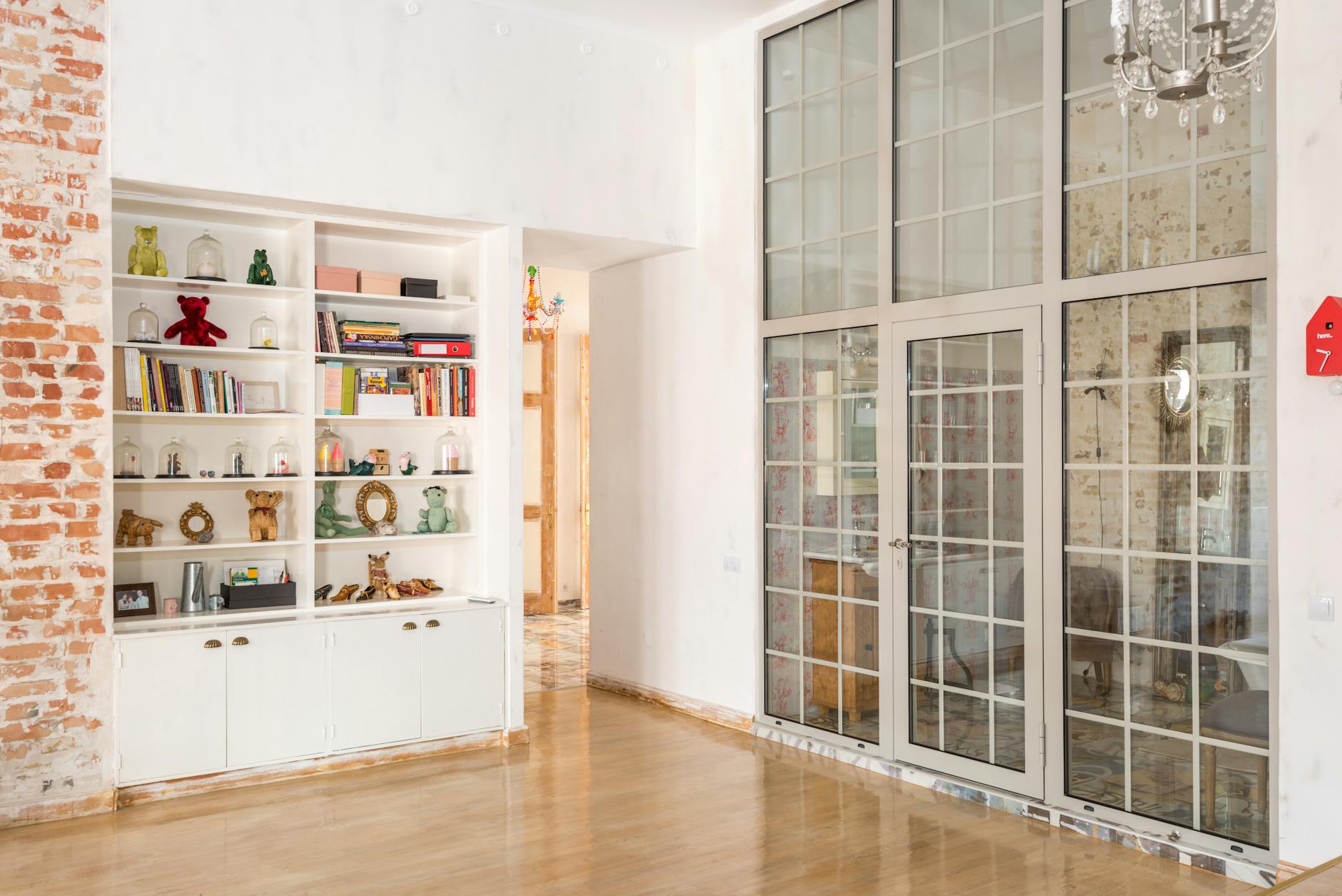 exclusive reading nook in a luxury interior