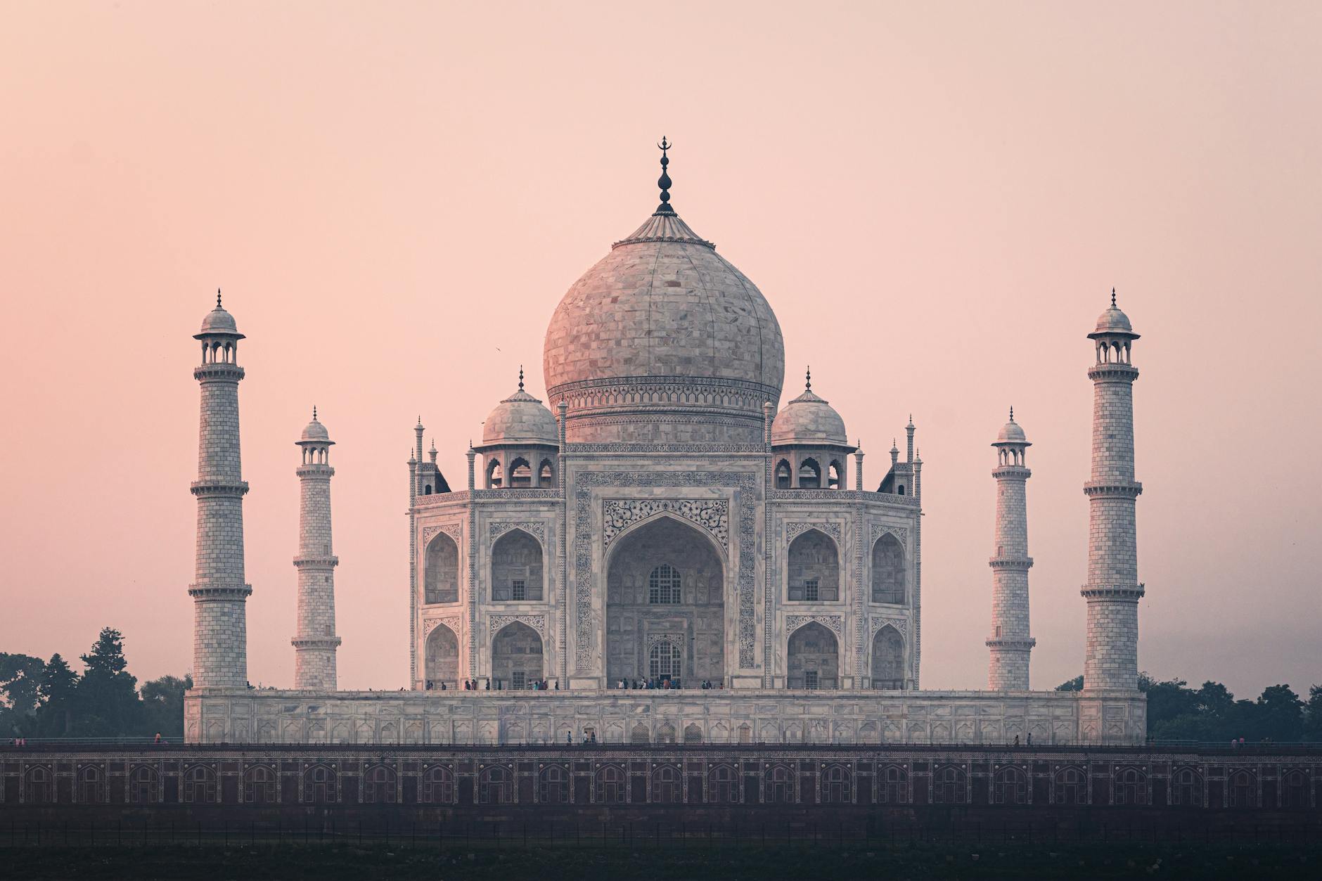 Taj Mahal architectural beauty