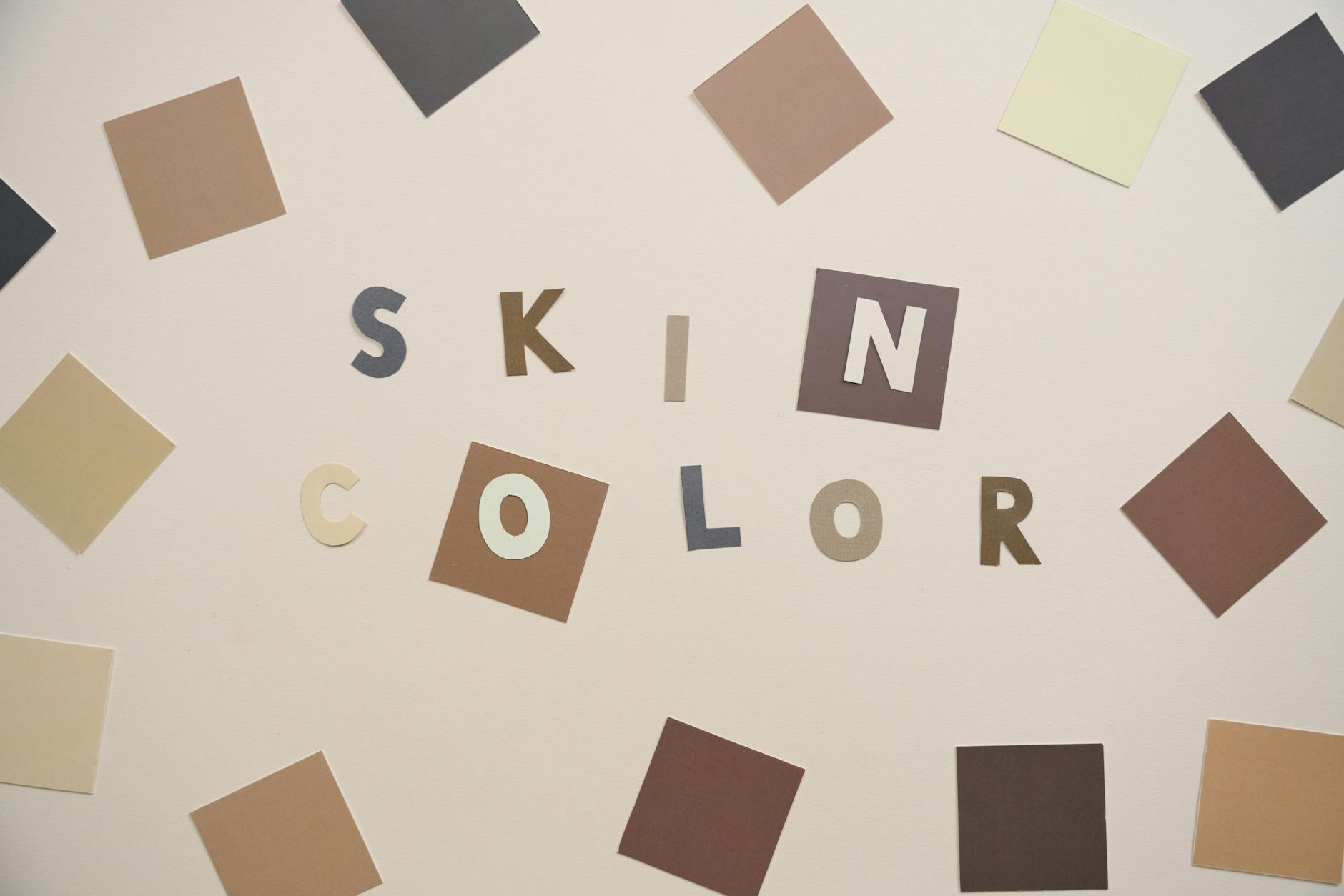 different skin types infographic