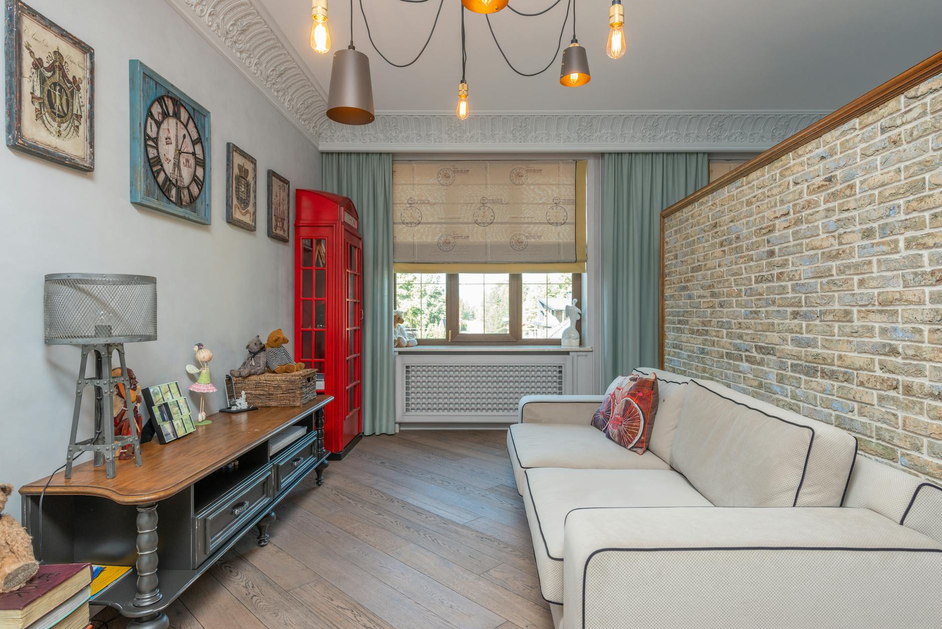 vintage interior design living room