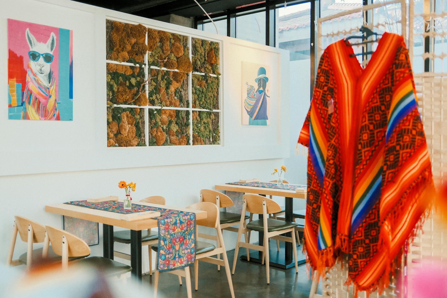 interior design showcasing local culture