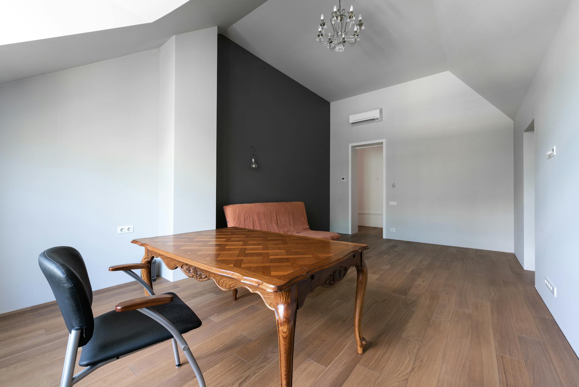 cozy minimalist workspace