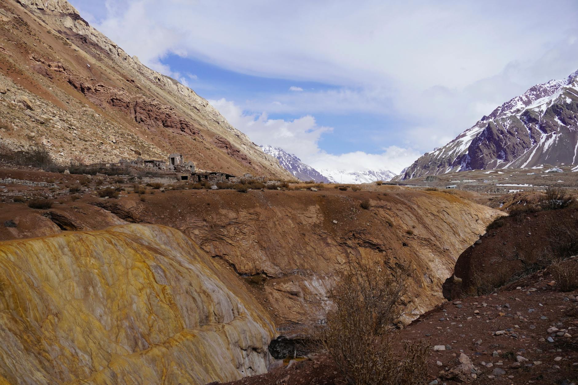 Aconcagua mountain view
