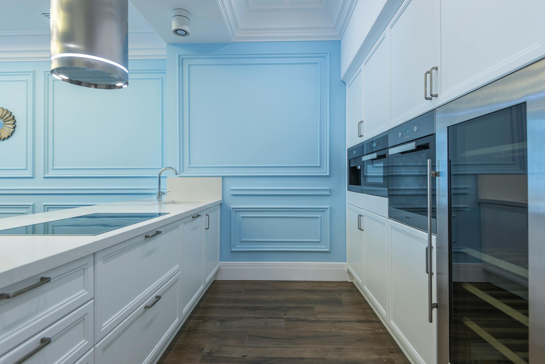 luxury kitchen design with modern appliances