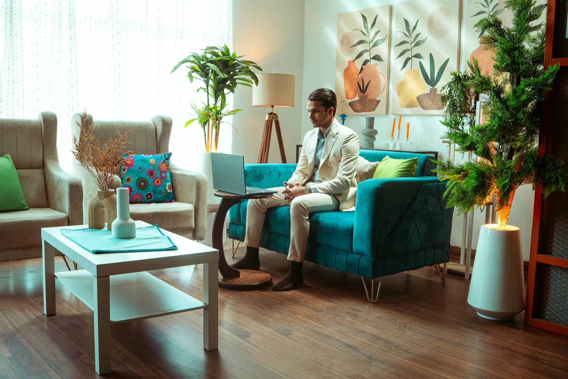 work-life balance concept illustration