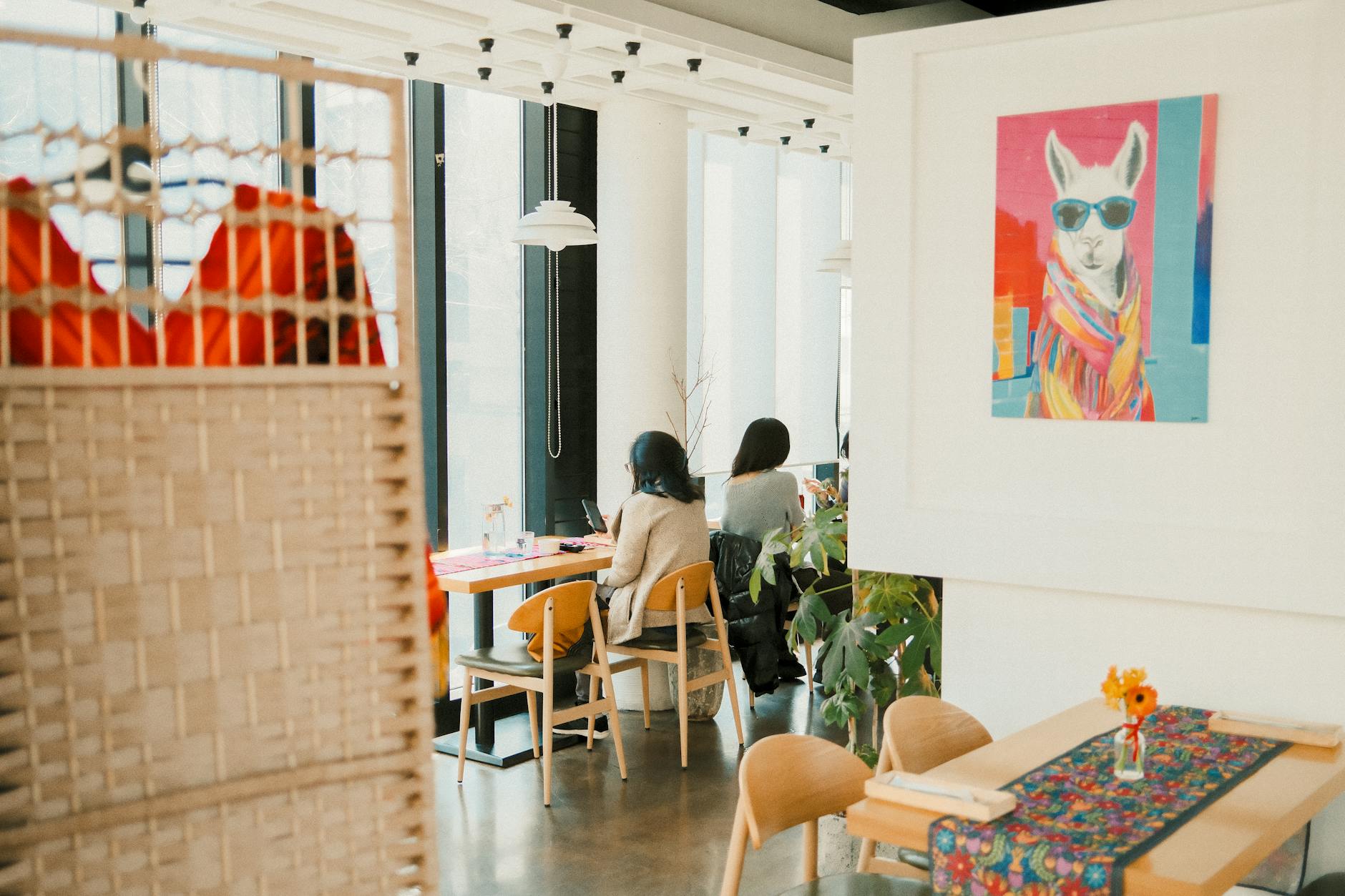 people engaging in a curated social space online